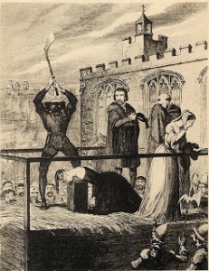 The execution of poor Katherine Howard