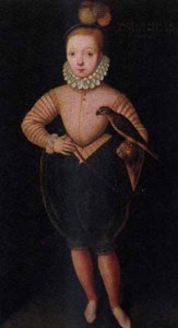 A young James I of England and VI of Scotland.