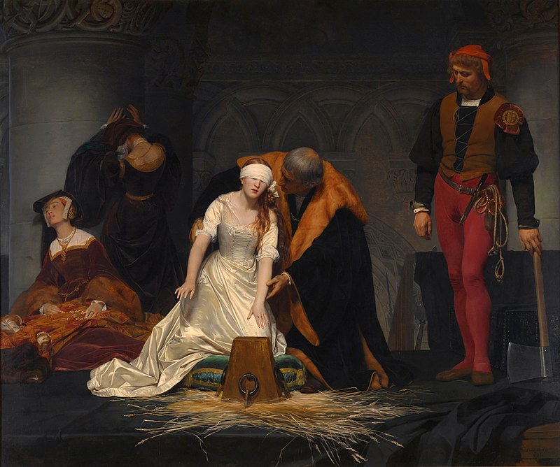 800px-PAUL_DELAROCHE_-_Ejecución_de_Lady_Jane_Grey_(National_Gallery_de_Londres,_1834)